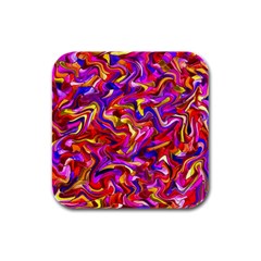 H 9 Rubber Square Coaster (4 Pack)  by ArtworkByPatrick