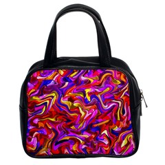 H 9 Classic Handbag (two Sides) by ArtworkByPatrick