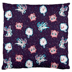 Fairy Type Large Flano Cushion Case (two Sides) by Mezalola