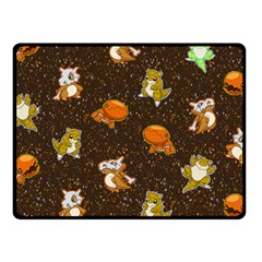 Ground Type Fleece Blanket (small) by Mezalola