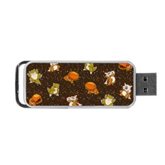 Ground Type Portable Usb Flash (one Side) by Mezalola