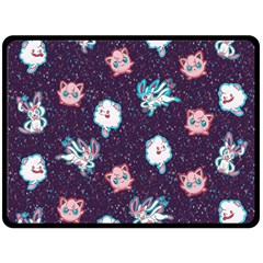 Fairy Type Double Sided Fleece Blanket (large) 