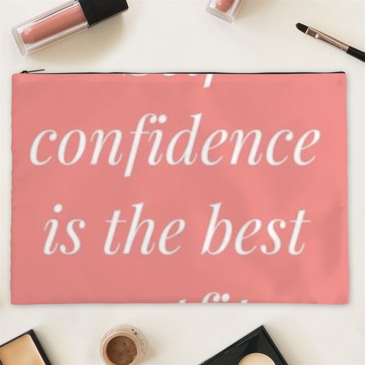 Self confidence  Cosmetic Bag (XXL)