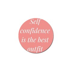 Self Confidence  Golf Ball Marker (4 Pack) by Abigailbarryart