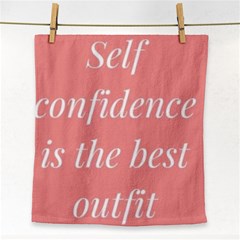 Self Confidence  Face Towel