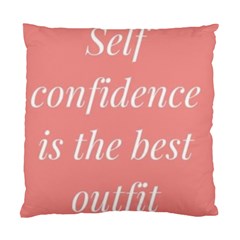 Self Confidence  Standard Cushion Case (one Side) by Abigailbarryart