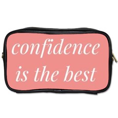 Self Confidence  Toiletries Bag (two Sides)