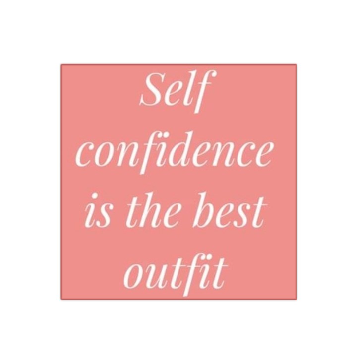 Self confidence  Satin Bandana Scarf