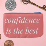 Self confidence  Large Coin Purse Back