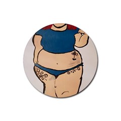 Sassy Rubber Coaster (round) 