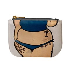 Sassy Mini Coin Purse by Abigailbarryart