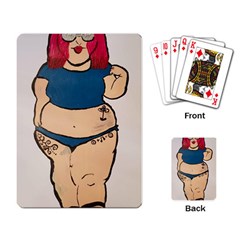 Sassy Playing Cards Single Design (rectangle)