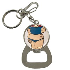 Sassy Bottle Opener Key Chain by Abigailbarryart