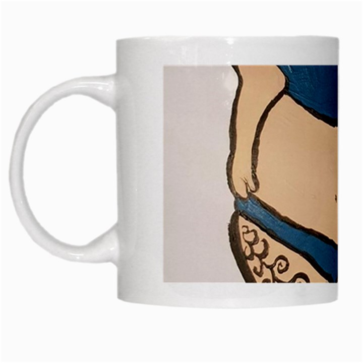 Sassy White Mugs