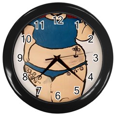 Sassy Wall Clock (black)