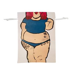 Sassy Lightweight Drawstring Pouch (m) by Abigailbarryart