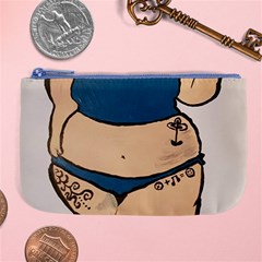 Sassy Large Coin Purse by Abigailbarryart