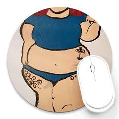 20190101 232308 Round Mousepads by Abigailbarryart