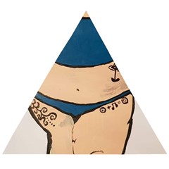 Sassy Wooden Puzzle Triangle