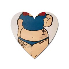 Sexy N Sassy Heart Magnet by Abigailbarryart