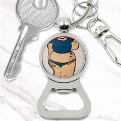 Sexy N Sassy Bottle Opener Key Chain by Abigailbarryart