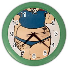 Sexy N Sassy Color Wall Clock