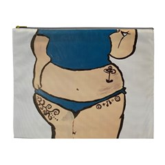 Sexy N Sassy Cosmetic Bag (xl) by Abigailbarryart