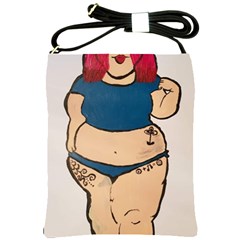 Sexy N Sassy Shoulder Sling Bag by Abigailbarryart