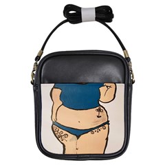 Sexy N Sassy Girls Sling Bag by Abigailbarryart