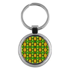 I 1 Key Chain (round) by ArtworkByPatrick