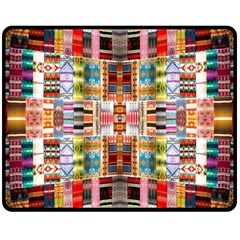 I 2 Double Sided Fleece Blanket (medium)  by ArtworkByPatrick