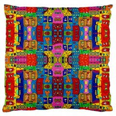 I 3 Large Flano Cushion Case (one Side) by ArtworkByPatrick