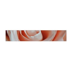 Soft Pink Rose Close Up Flano Scarf (mini) by bloomingvinedesign