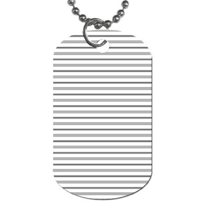 Casual Dog Tag (One Side)