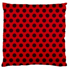 Summer dots Large Flano Cushion Case (Two Sides)