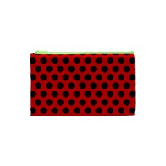 Summer Dots Cosmetic Bag (xs) by scharamo