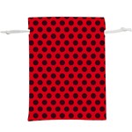 Summer dots  Lightweight Drawstring Pouch (XL) Front