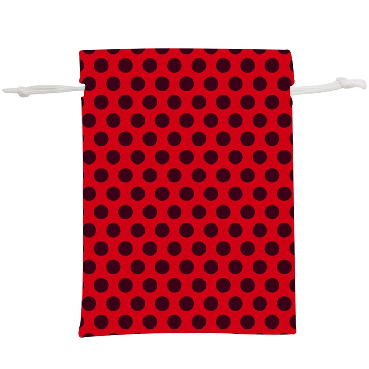 Summer dots  Lightweight Drawstring Pouch (XL)