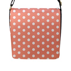 Lady Flap Closure Messenger Bag (l) by scharamo