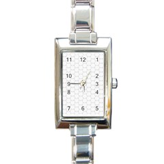 Hexagon Geometric Shape Rectangle Italian Charm Watch