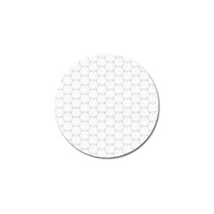 Hexagon Geometric Shape Golf Ball Marker