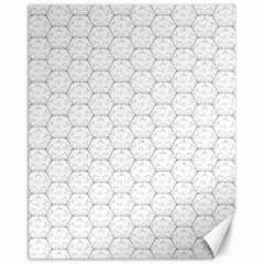 Hexagon Geometric Shape Canvas 11  x 14 