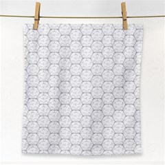 Hexagon Geometric Shape Face Towel