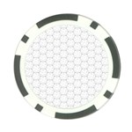 Hexagon Geometric Shape Poker Chip Card Guard (10 pack) Back