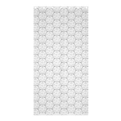 Hexagon Geometric Shape Shower Curtain 36  x 72  (Stall) 