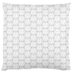 Hexagon Geometric Shape Large Cushion Case (One Side)