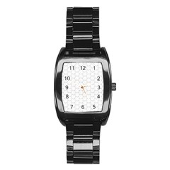 Hexagon Geometric Shape Stainless Steel Barrel Watch