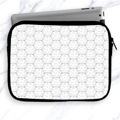 Hexagon Geometric Shape Apple iPad 2/3/4 Zipper Cases