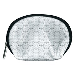 Hexagon Geometric Shape Accessory Pouch (Medium)