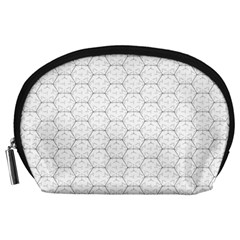 Hexagon Geometric Shape Accessory Pouch (Large)